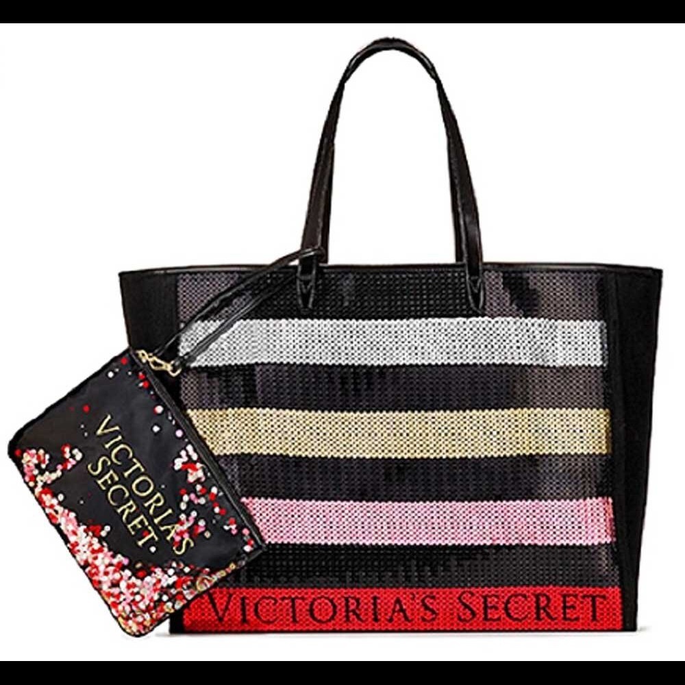 🆕 Victoria Secret Tote and Clutch